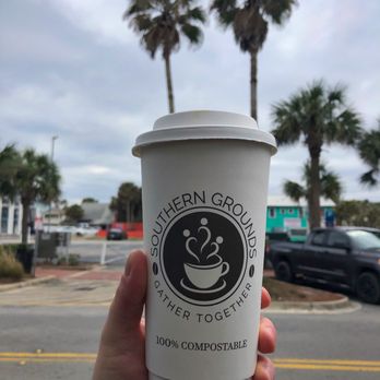 Southern Grounds - Inside, a seasonal gingerbread latte - Cafes Near Me - Jacksonville, Florida Southern Grounds - Inside, a seasonal gingerbread latte - Cafes Near Me - Jacksonville, Florida