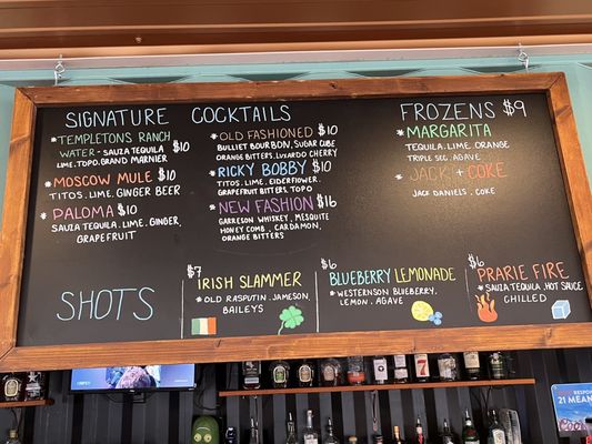Menu photo 6 Templeton's Burnet, TX