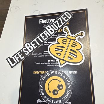 Better Buzz - Freebie Stickers - Coffee & Tea Near Me - Las Vegas, Nevada