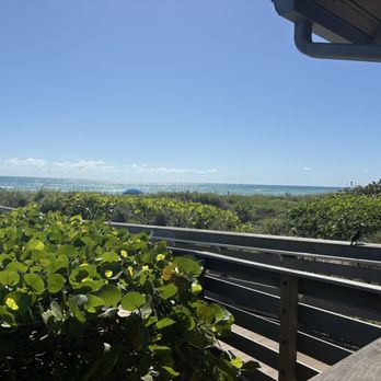 Seaside Café - View of beach - American Near Me - Stuart, Florida Seaside Café - View of beach - American Near Me - Stuart, Florida