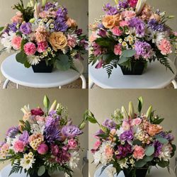 Flowers By Maria - Gotta show all sides of this beautiful arrangement in box vase! (7.22.23)