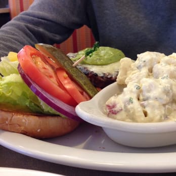 Jason's Cafe - Guacamole burger. - American Near Me - Menlo Park, California