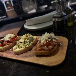 Bruschetta trio - small Bruschetta trio - small
