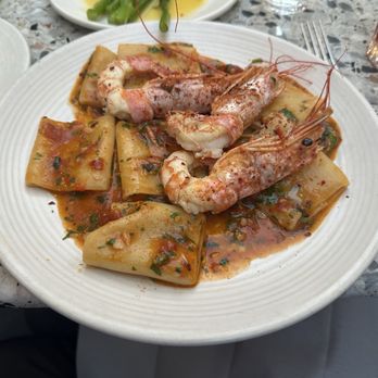 Pastaio - Paccheri with red prawns - Italian Near Me - London, XGL