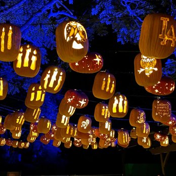 Pumpkin Nights - Hanging pumpkins - Festivals Near Me - Pomona, California
