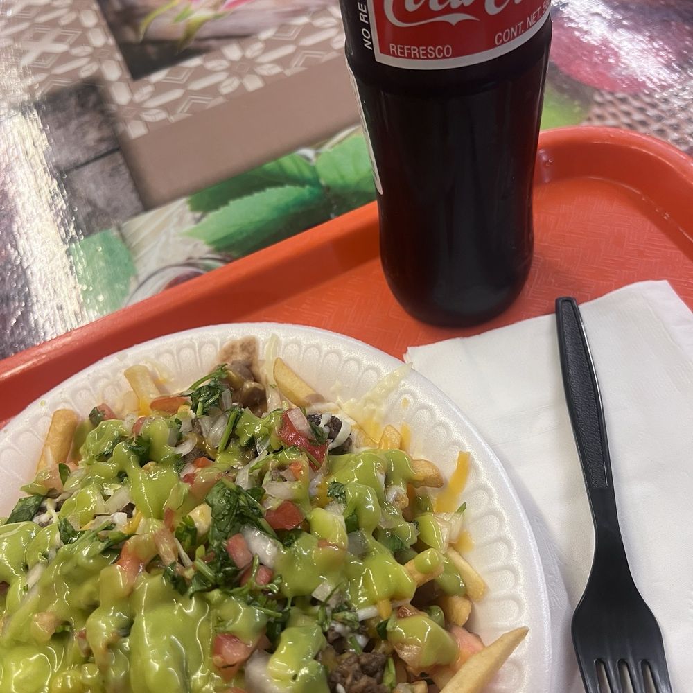 Chanos Drive In - Asada fries & Mexican coke. Patio seating (Small order) - Mexican Near Me - San Gabriel, California Chanos Drive In - Asada fries & Mexican coke. Patio seating (Small order) - Mexican Near Me - San Gabriel, California