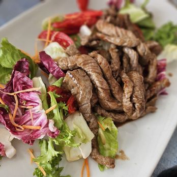 Stella Maris di Esposito - Steak Strip Salad - Beach Bars Near Me - Amalfi, SA Stella Maris di Esposito - Steak Strip Salad - Beach Bars Near Me - Amalfi, SA