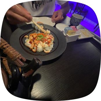 Ha Sushi - Baked lobster roll- amazing! We got two - Japanese Near Me - Upland, California Ha Sushi - Baked lobster roll- amazing! We got two - Japanese Near Me - Upland, California