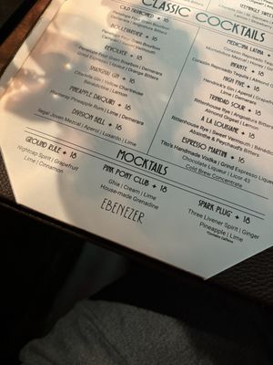 Menu photo 1 The Ebenezer Plymouth, MI