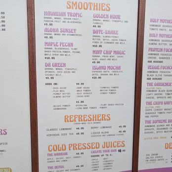 Ahonui Foods - Menu - Coffee & Tea Near Me - Kahului, Hawaii Ahonui Foods - Menu - Coffee & Tea Near Me - Kahului, Hawaii