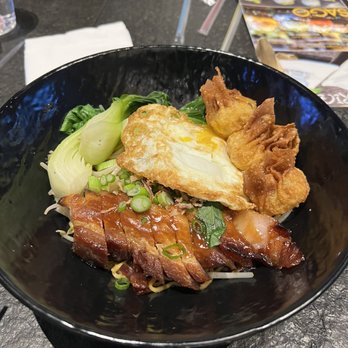 Food Terminal - TN01. Grandma Wonton BBQ Pork Tossed Noodle - Malaysian Near Me - Chamblee, Georgia Food Terminal - TN01. Grandma Wonton BBQ Pork Tossed Noodle - Malaysian Near Me - Chamblee, Georgia