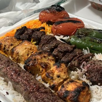 Tender Grill Cafe - 1. Combination Kabob Plate - Mediterranean Near Me - San Fernando, California Tender Grill Cafe - 1. Combination Kabob Plate - Mediterranean Near Me - San Fernando, California