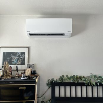 Igloo Air Conditioning & Heating - AFTER view of the mini-split inside my room. So pretty. - Heating & Air Conditioning/HVAC Near Me - Los Angeles , California Igloo Air Conditioning & Heating - AFTER view of the mini-split inside my room. So pretty. - Heating & Air Conditioning/HVAC Near Me - Los Angeles , California