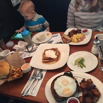 Cooks Tavern - BOH Burger, Pig in the Orchard, Dulce de leche french toast, and enchilada bake... YUM - New American Near Me - Tacoma, Washington