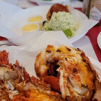 The Crab Cooker - Lobster was amazing. New England clam chowder was also delicious - Seafood Near Me - Newport Beach, California