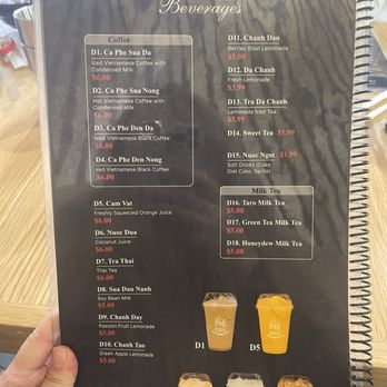 Pho House Suwanee - Menu - drinks - Vietnamese Near Me - Suwanee, Georgia
