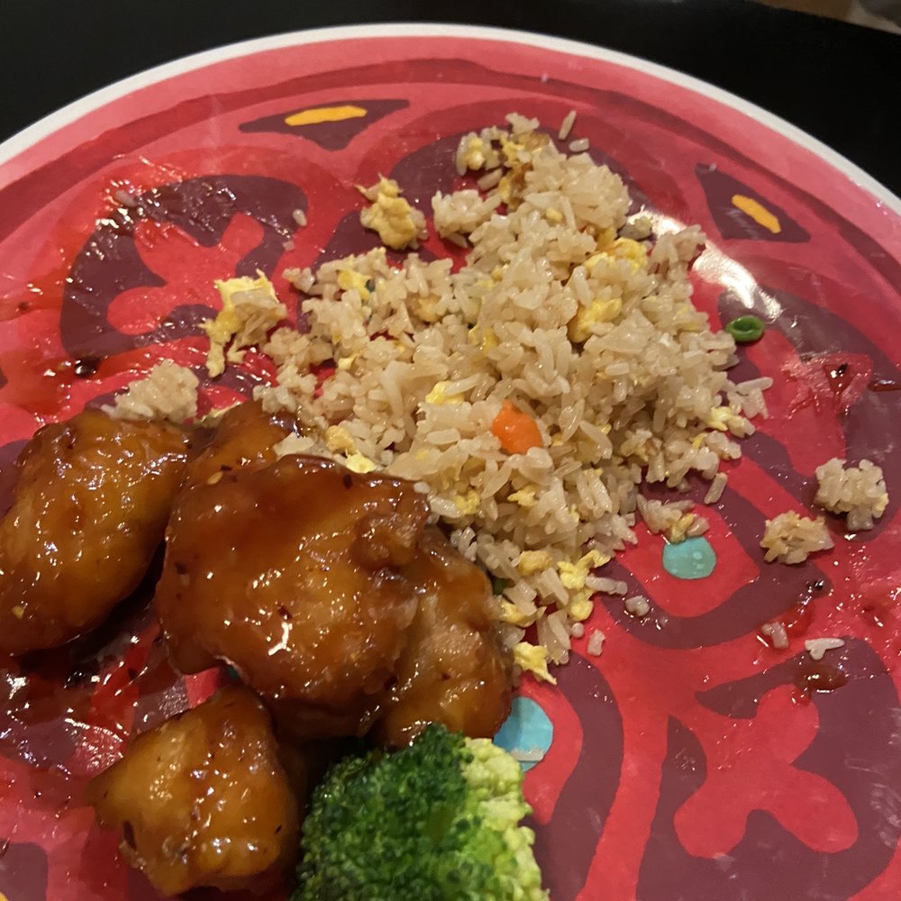 Joy Chinese Cuisine - C14. Orange Chicken with fried rice - Chinese Near Me - Flower Mound, Texas Joy Chinese Cuisine - C14. Orange Chicken with fried rice - Chinese Near Me - Flower Mound, Texas
