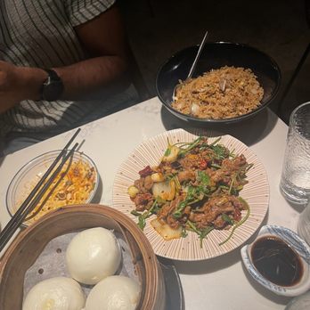 Antidote - Egg Lava Buns 3, Chili Fried Chicken, Duck fried rice - Cocktail Bars Near Me - Brooklyn, New York