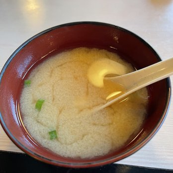 Sagano Japanese Restaurant - A very tasty miso soup. - Japanese Near Me - Barrington, Illinois