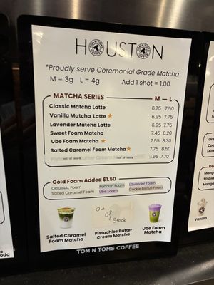 Menu photo 5 Tom N Toms Coffee Houston, TX Menu photo 5 Tom N Toms Coffee Houston, TX