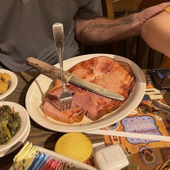 Cracker Barrel Old Country Store - Ham dinner - Southern Near Me - Gibsonton, Florida Cracker Barrel Old Country Store - Ham dinner - Southern Near Me - Gibsonton, Florida