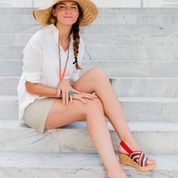 Charleston Shoe Company - MED in red multi