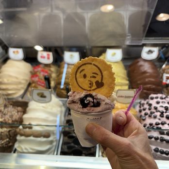 Sweet Life - Amarena (black cherry) and mandorla (almond) gelato - Bakeries Near Me - Rome, RM
