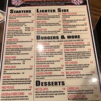 Zanies - Menu - Comedy Clubs Near Me - Nashville, Tennessee Zanies - Menu - Comedy Clubs Near Me - Nashville, Tennessee