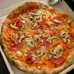 Da Roberto - Pizza Salami Pilze paprika groß