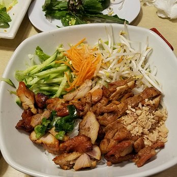 Pho Ha #1 - Bbq chicken bun dish Very good! - Vietnamese Near Me - Temecula, California Pho Ha #1 - Bbq chicken bun dish Very good! - Vietnamese Near Me - Temecula, California