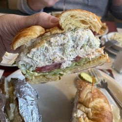 Country Oven - Look at how much chicken salad is in there!