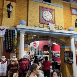 Plaza Fiesta - Storefronts all look like Spanish design