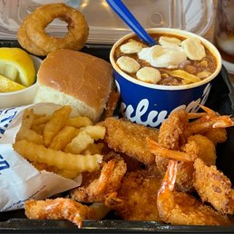 10-piece (actually only 8) Shrimp Combo with Chilli instead of Coleslaw. 10-piece (actually only 8) Shrimp Combo with Chilli instead of Coleslaw.