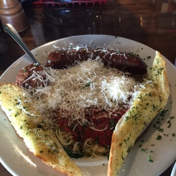 Oregano's - Lunch bowl-o-pasta with sausage and meatball. - Pizza Near Me - Glendale, Arizona Oregano's - Lunch bowl-o-pasta with sausage and meatball. - Pizza Near Me - Glendale, Arizona