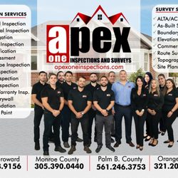 Apex One Home Inspections - Our inspection services