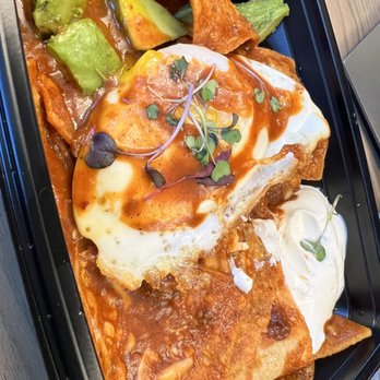 Bosscat Kitchen & Libations - Short rib Chilaquiles - New American Near Me - Irvine, California