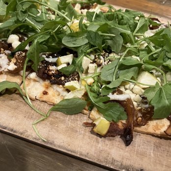 Mad Cow Grill - Carmelized Onion & Apple Flatbread - American Near Me - Laurel, Maryland Mad Cow Grill - Carmelized Onion & Apple Flatbread - American Near Me - Laurel, Maryland