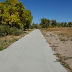 Smooth paved trail