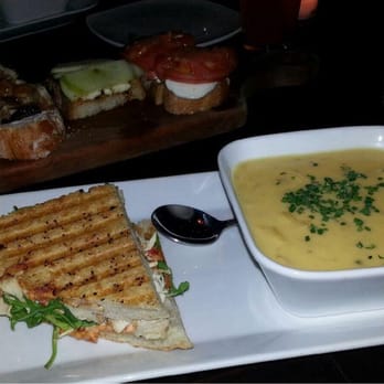Postino Annex - Chicken mozzarella and cheddar and potatoes soup. Delish! - Wine Bars Near Me - Tempe, Arizona