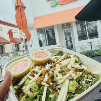 Carrot Express - Shaved Brussel & Kale salad - Salad Near Me - Pembroke Pines, Florida