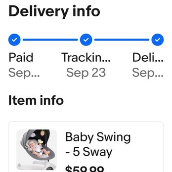 Wow Liquidation - The swing that stopped working and is under a safety recall - Discount Store Near Me - Philadelphia, Pennsylvania