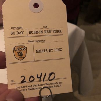 Manny's Steakhouse - Each steak is numbered - Steakhouses Near Me - Minneapolis, Minnesota Manny's Steakhouse - Each steak is numbered - Steakhouses Near Me - Minneapolis, Minnesota