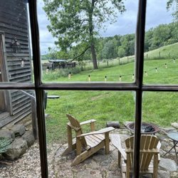 Cosmic Cabin - Fire pit area