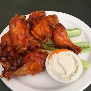 Buff's Pub - 10 hot honey wings for around $12 - American Near Me - Newton, Massachusetts