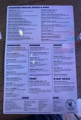 Menu photo 5 The Breakfast Club San Mateo, CA Menu photo 5 The Breakfast Club San Mateo, CA