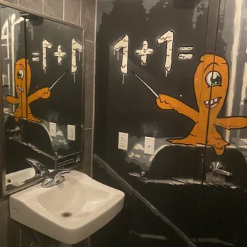 Caboose Tavern - Cool bathrooms - New American Near Me - Vienna, Virginia