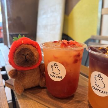 Capy Cafe - Sunrise Fruit Tea Sunset Fruit Tea - Coffee & Tea Near Me - Folsom, California Capy Cafe - Sunrise Fruit Tea Sunset Fruit Tea - Coffee & Tea Near Me - Folsom, California