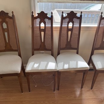 Habitat for Humanity ReStore - Chairs after reupholstering - Home Decor Near Me - Dallas, Texas
