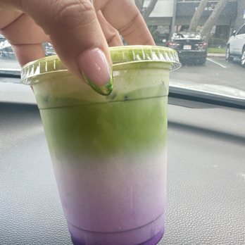 Lunar Coffee - Ube matcha - Coffee & Tea Near Me - Temple Terr, Florida