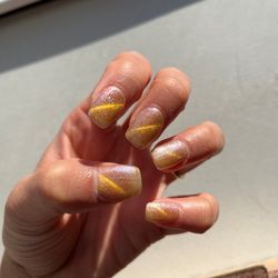 Art Nails - Cat eye acrylics